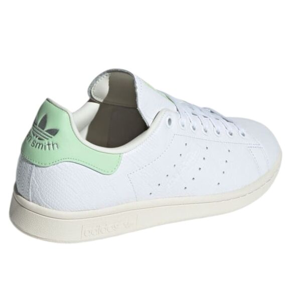 Adidas Shoes Women Size 8 Stan Smith Cloud White / Semi Green Spark / Off White - Picture 11 of 11